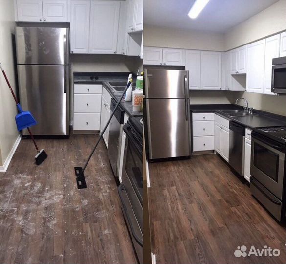 Уборка квартир, генеральная, после ремонта