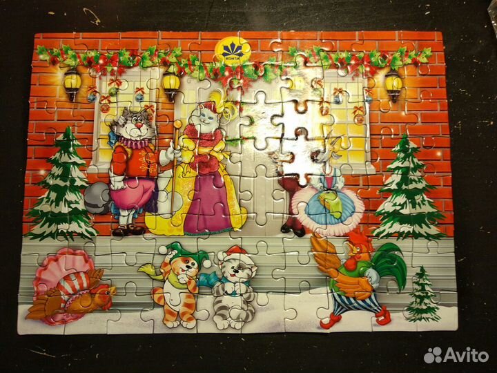 Новогодние пазлы