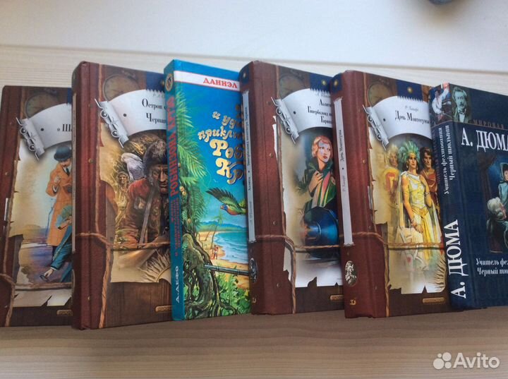Дойл. Стивенсон. Дефо. Толстой. Хаггард. Дюма
