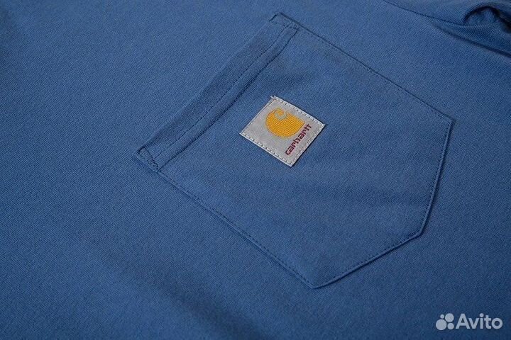 Футболка Carhartt pocket хаки