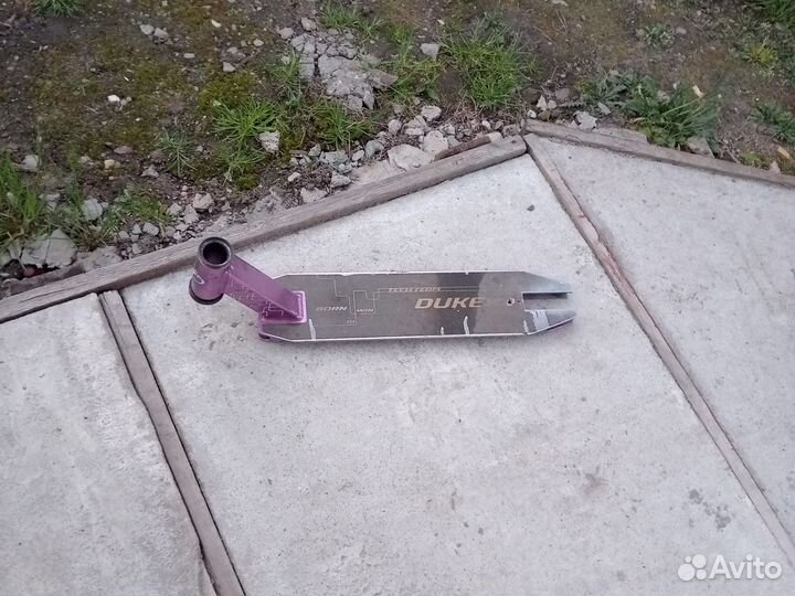 Дека для трюкового самоката парк