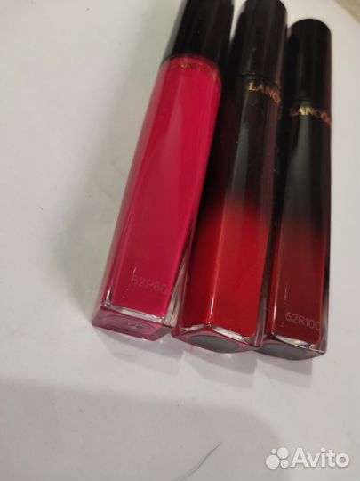 Жидкие помады lancome