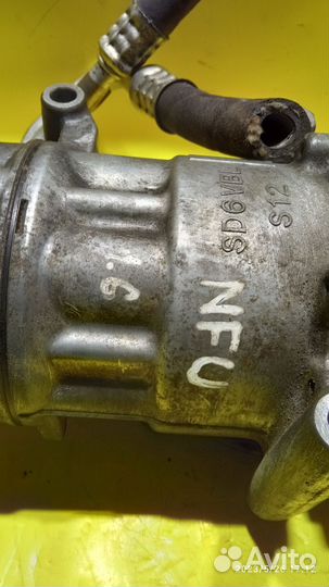 Компрессор кондиционера для Peugeot 307