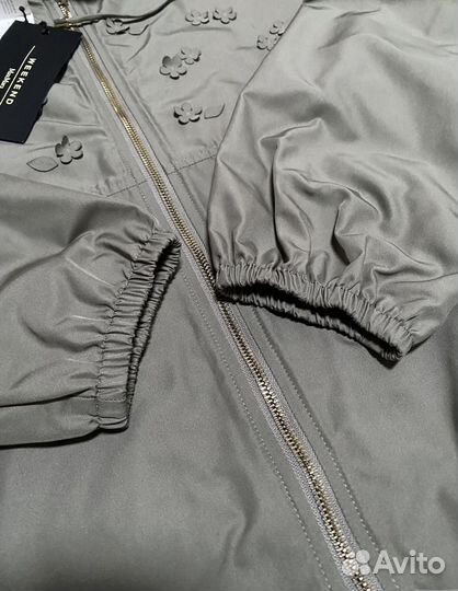 Куртка Max Mara - платье шёлк (М)