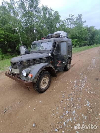 ГАЗ 69 2.1 МТ, 1967, 100 000 км