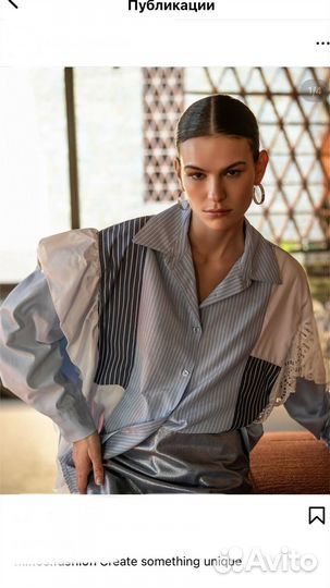 Блузка рубашка Miho'S Италия