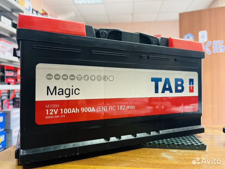 Аккумулятор TAB на fiat ducato 100 Ah