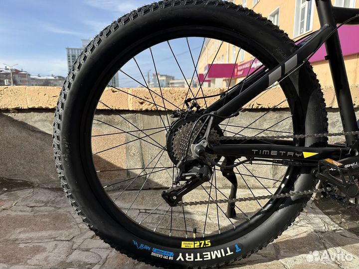 Электровелосипед Timetry D054 алюминиевый 27.5