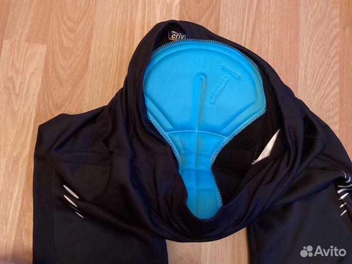 Велоштаны утеплённые с вкладышем