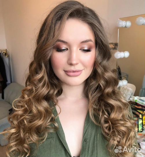 Макияж и прическа