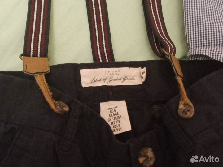 Костюм тройка+ белая рубашка 5-6 лет