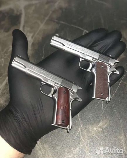 Colt 1911 уменьшенная модель игрушка, масштаб 1/2