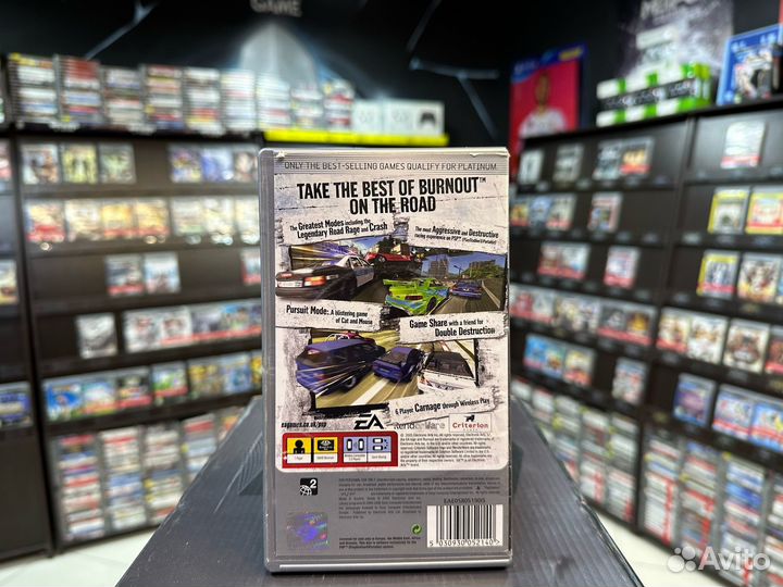 Игра Burnout Legends (PSP)