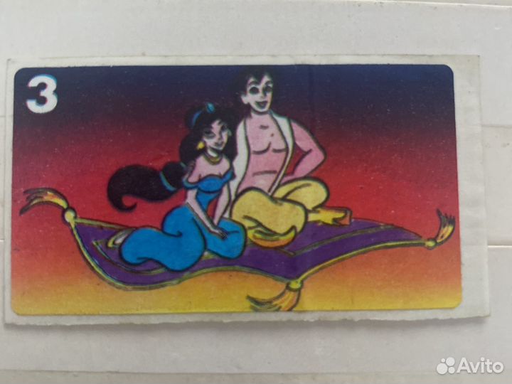 Вкладыши от жвачки