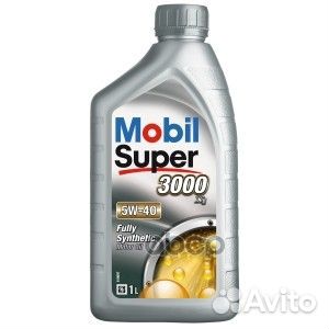 Масло моторное mobil Super 3000 X1 5W-40 1л. Mobil