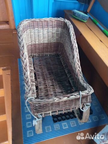 Плетеные сани