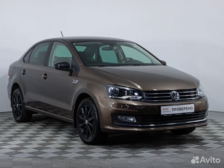 Volkswagen Polo 1.4 AMT, 2018, 138 689 км