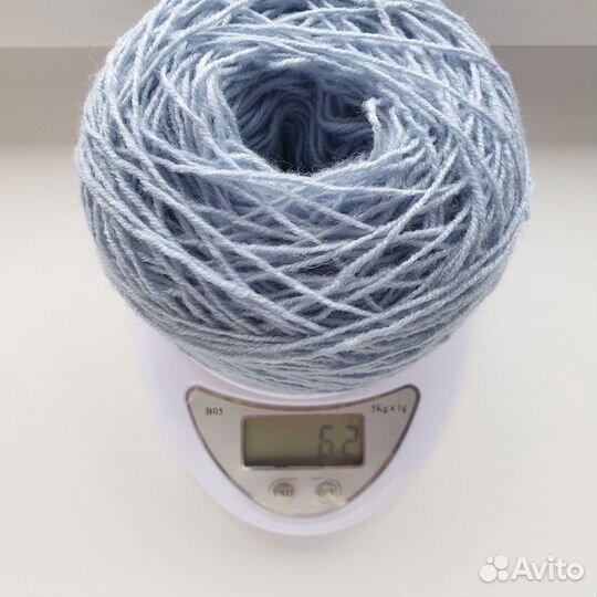 Пряжа Alize Lanagold Fine голубой 62 гр