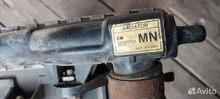 Радиатор Daewoo Matiz Chevrolet Spark