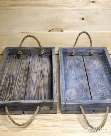 Поднос деревянный