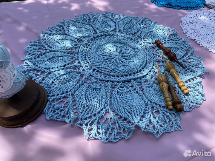 Салфетка вязаная Улита