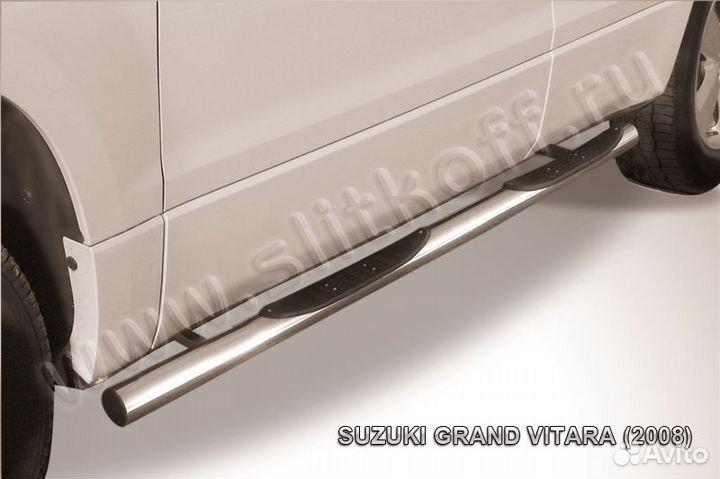 Защита порогов Suzuki grand vitara SGV08009