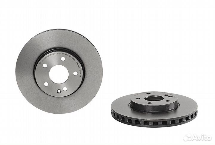 Диск тормозной передн. с уф покрытием MB Vito