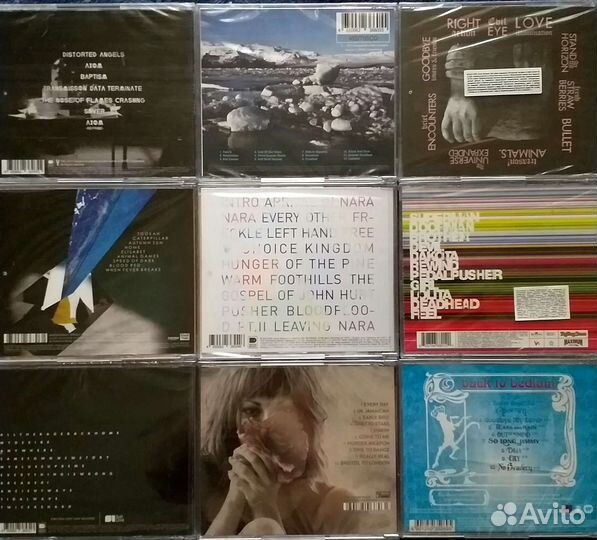 Компакт диски лицензия запечатаные новые рок,инди