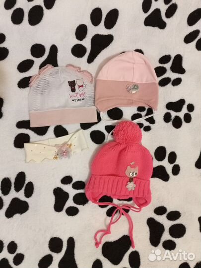 Шапочки для девочки