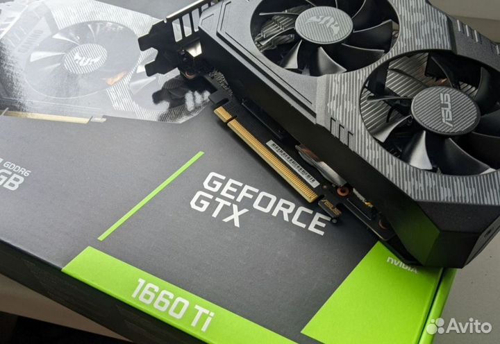 Видеокарта gtx 1660 ti