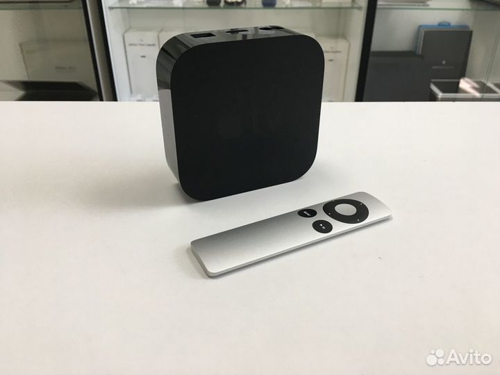 Apple TV 4K 32 Гб с серебристым пультом ду
