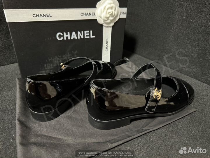 Туфли босоножки женские Chanel Mary Janes