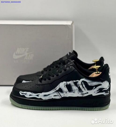 Nike Air Force 1 low Skeleton (Арт.56037)