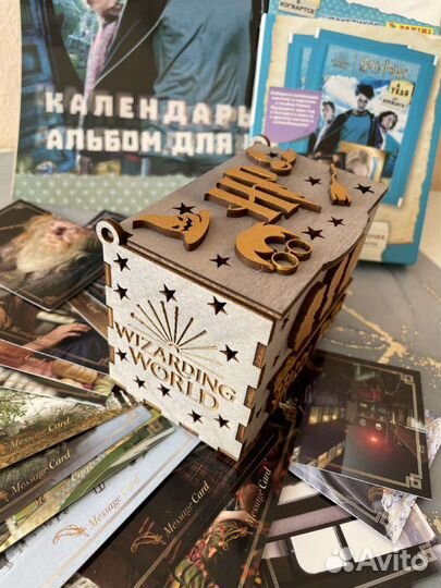 Шкатулка для карточек Гарри Поттер Наклейки Panini