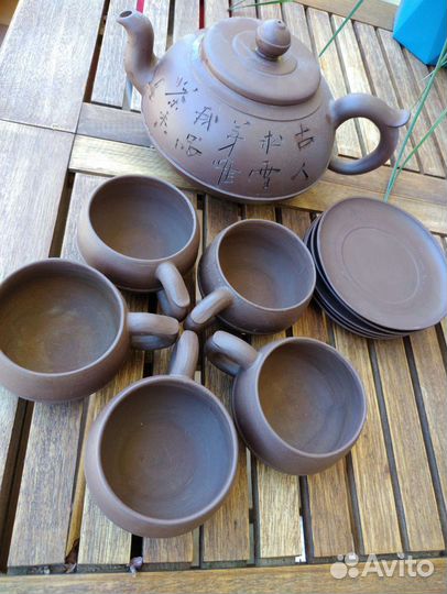 Китайский чайник, чайный сервиз набор