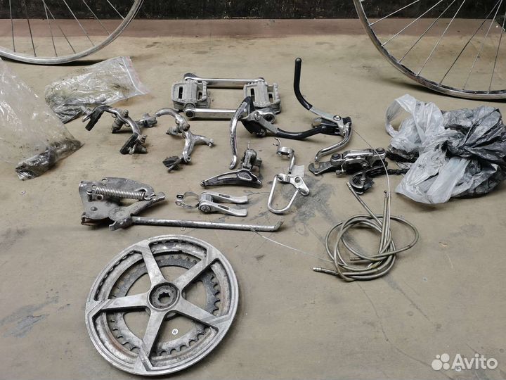 Японский винтажный велосипед под восстановление