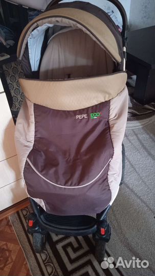 Коляска verdi pepe eco plus3 в 1