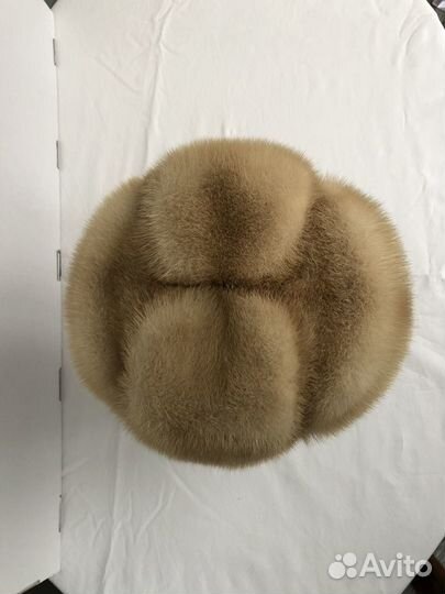 Шапка норковая мужская размер 56,58