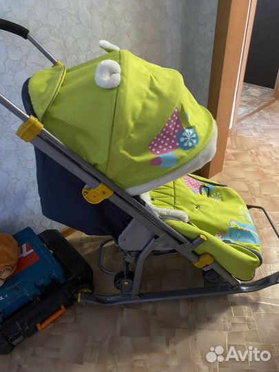 Санки коляска ника