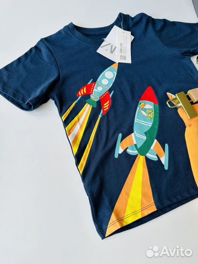 Шорты и футболка для мальчика 116-122 Zara