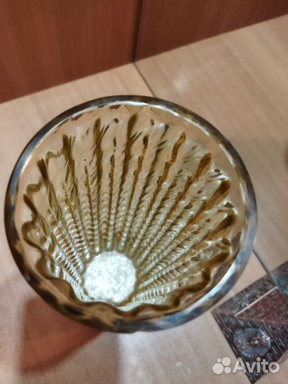 Ваза цветное стекло СССР, сахарница, кувшин фарфор