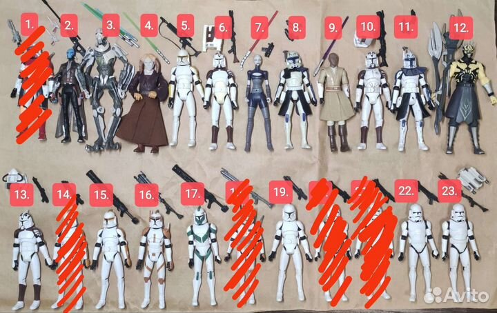 Фигурки star wars