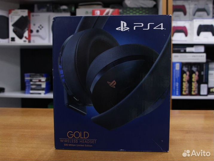 Гарнитура Gold Wireless 500 Million Edition PS4