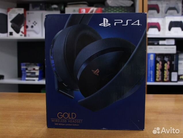 Гарнитура Gold Wireless 500 Million Edition PS4