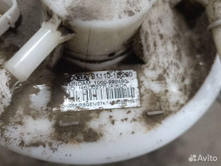 Бензонасос hyundai solaris 1