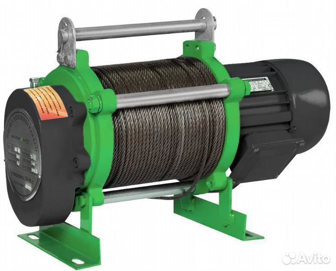 Лебедка электрическая 500/1000 кг 100/50 м 380В