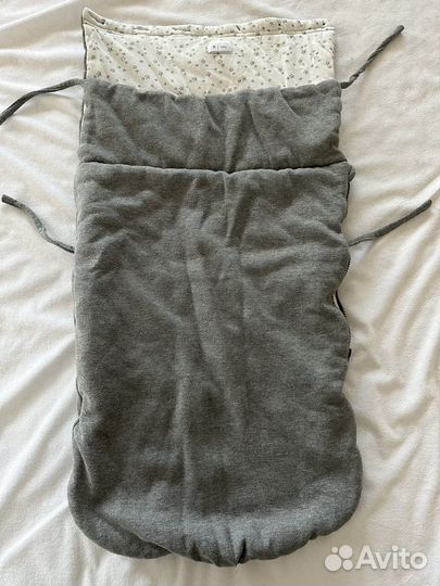 Вкладыш в прогулочную коляску на молнии хлопок