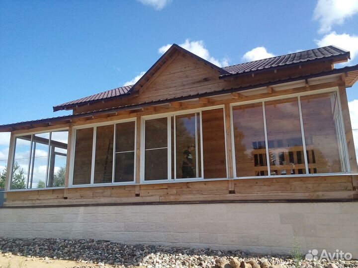 Алюминиевые окна на балкон