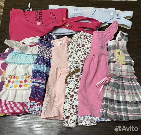 Детские вещи пакетом для девочек