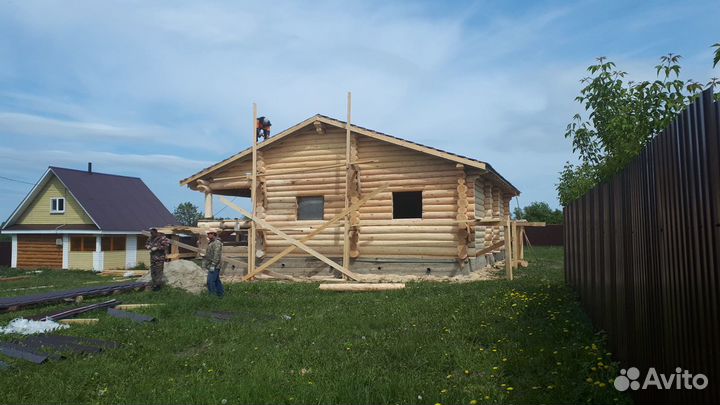 Срубы домов и бань 6 на 3 3 на 3